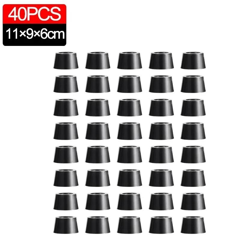 80/8Pcs Rubber Pads Floor Protectors Table Chair Furniture Leg Cover Speaker Cabinet Bottom Bumper Cutting Board Foot Cushion