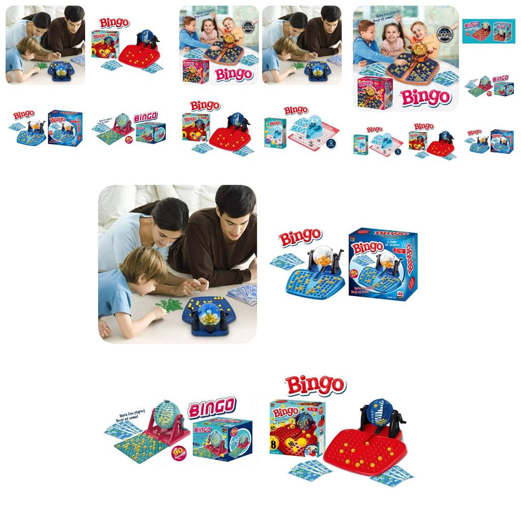 Máquina de Jogo de Bingo Interativa Para Crianças Divertido Jogo de Mesa Para Reunião Familiar Brinquedo