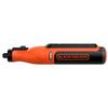 Cordless Multifunction Precision Tool - BLACK+DECKER - BCRT8I-XJ - 7.2V - Cutting, Sanding, Polishing - with 36 Accessories