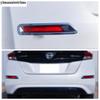 Car Outside Rear Fog Lights Lamps Frame Decoration Cover Trim ABS Chrome Accessories Exterior Kit For Nissan Leaf 2018 - 2024