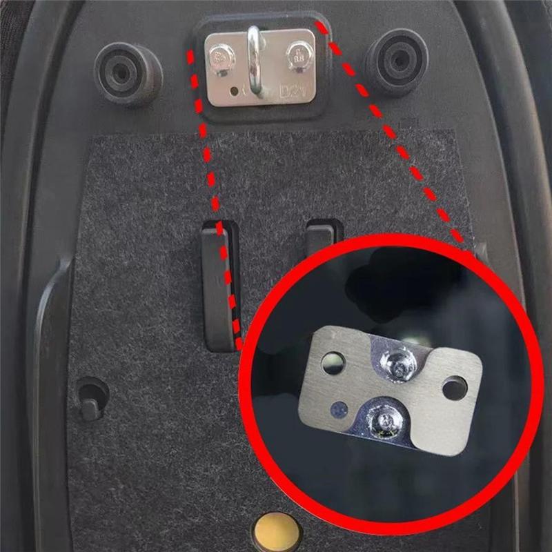 For SYM ADXTG 400 Motorcycle Seat Lock Reinforcement Spacer Thickness Stability Switch Shim Closure