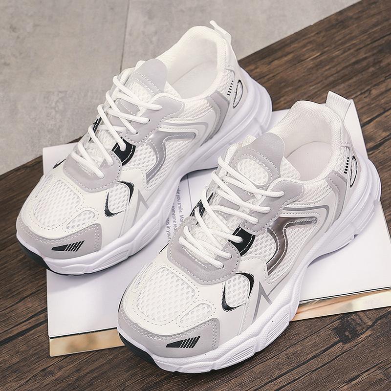 Women's shoes Paris dad shoes spring and summer breathable mesh shoes running shoes children's lightweight trend platform versatile sports shoes