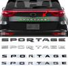 ABS Autocollant Lettres Emblème Badge Autocollant de Carrosserie de Coffre Arrière pour Sportage Logo Optima Soul Sorento Niro Forte K3 Accessoires