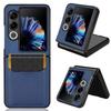 For ZTE Nubia Flip2 5G A404ZT Case Card Holder Litchi Texture Leather+PC Folding Phone Cover