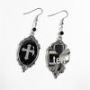 Gothic Cross Pendant Earrings - Hot-Selling Design for Foreign Trade