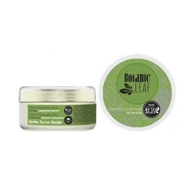 Sebum Regulating Scalp Scrub Cleansing and Moisturizing Botanic Leaf 250 Ml