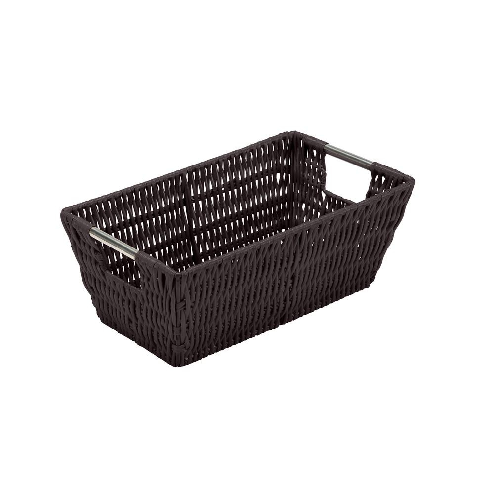 

Durable Rattan Storage Basket with Handles Lightweight Organizing Tote Perfect Home Office Dorm Room Great Toys Books Blankets United States