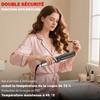 Lisseur et Boucleur 2-en-1 - WENZYLIQUOX - 24mm - 5 Températures - Technologie d'Ions - Arrêt Automatique