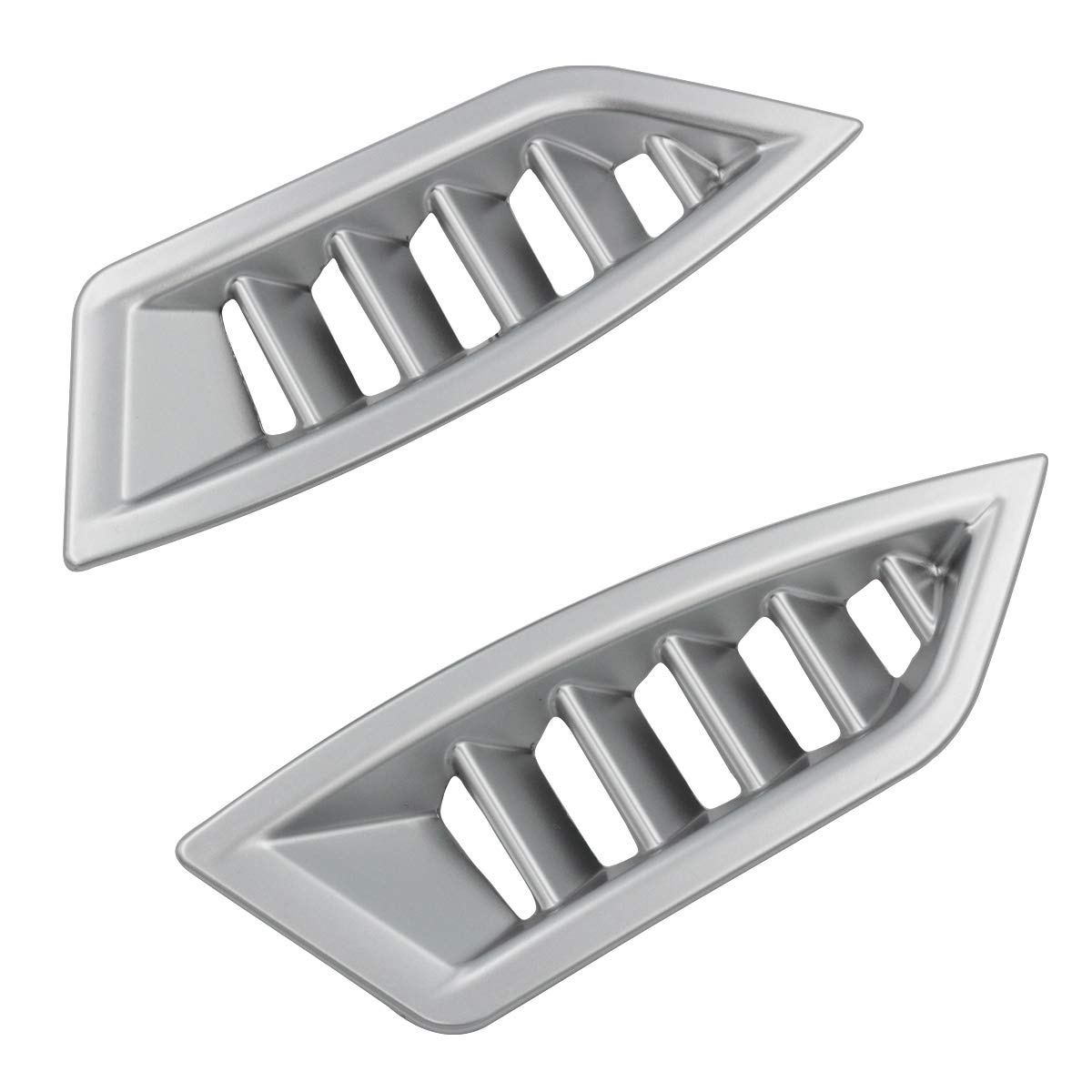 

Negesu Compatible Subaru XV GP Series GT Series Front Air Conditioner Vent (Top) Garnish, Silver серебряный