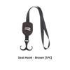 Leather Multifunction Car Seat Headrest Hook Logo Hanger Hook For Volkswagen VW GTI Tiguan Passat B5 B6 B7 CC Jetta MK5 MK6 Polo Zo7