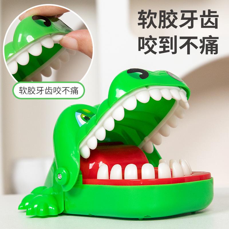 Biting Hands Crocodile Big Mouth Teeth Biting Fingers Shark Decompression Decompression Artifact Trick Toy