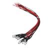 10pcs 5Mm 12V Pre Wired Led Light Beads Flexible Cable For Rc Car Decoration Low Power Consumption Long Service Life Pre Led