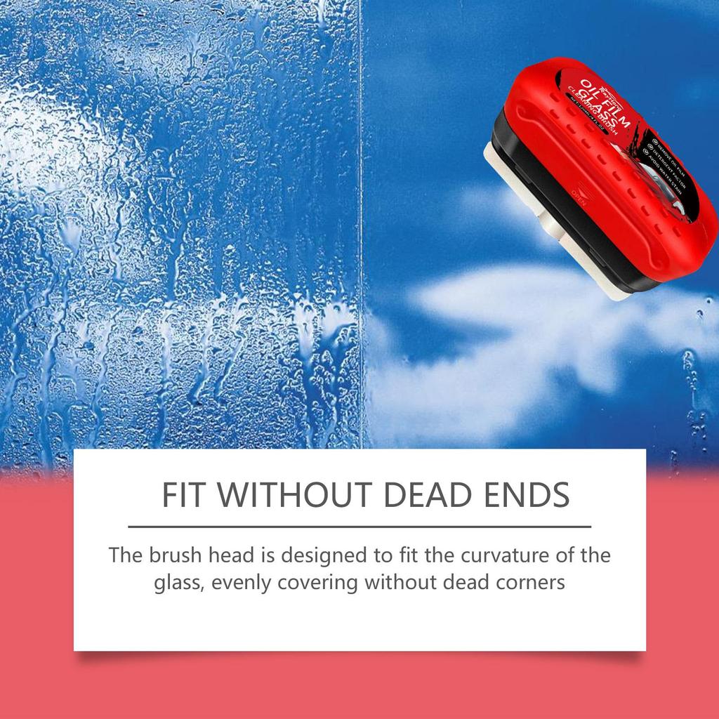Car Glass Coating Brush – Stain Removing & Cleaning Tool for Clear Visibility