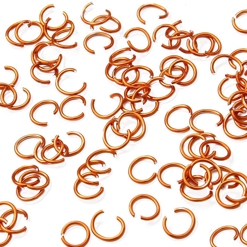Kit Anelli Divisori In Bronzo Per Gioielli Fai Da Te, 6 Mm, 200 Pezzi, Metallici, Ideali Per Creazioni E Artigianato