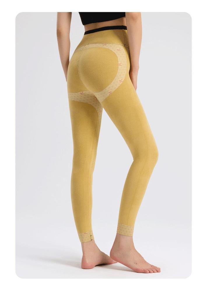 Formende Nahtlose Po-Lifting-Hose - 2025 Winter Damen Warme Basisschicht