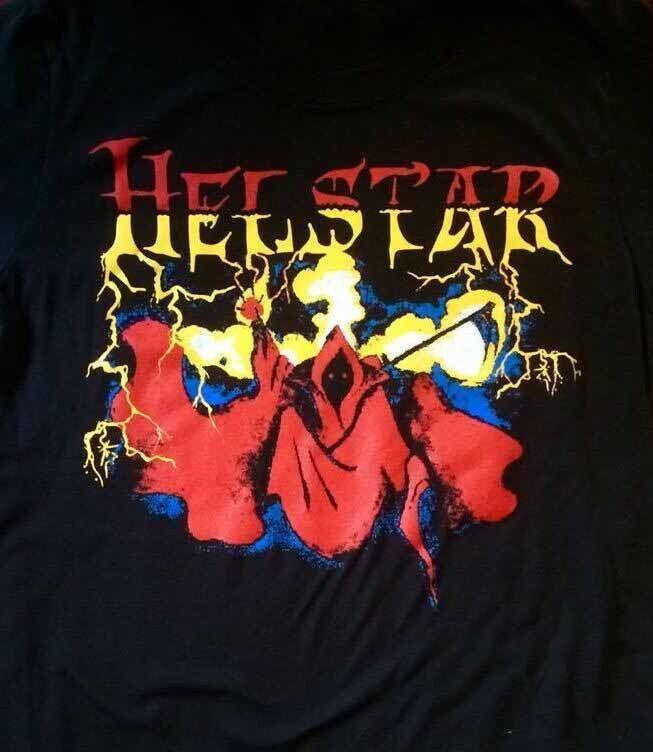 

Helstar The King of Hell Tee Shirt Black Unisex S-4XL S