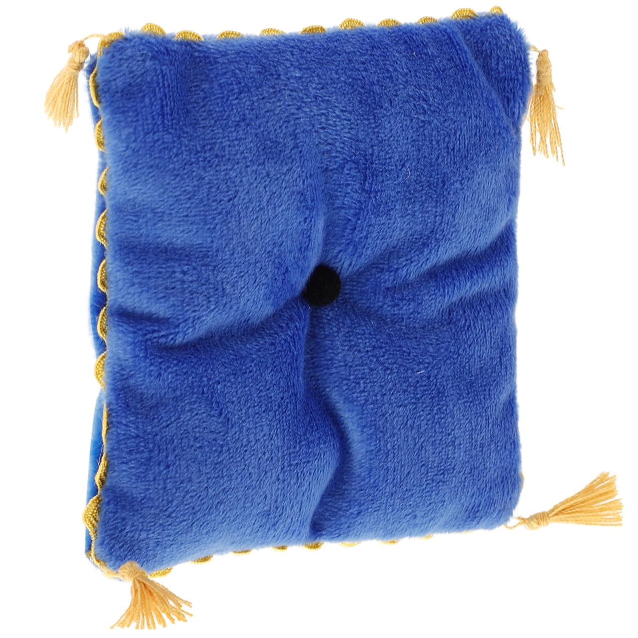 NOLITOY Dollhouse Miniature Pillows, 1:6 Scale Fleece Cushion Set for Miniature Sofa Bedding, DIY Dollhouse Furniture Accessories, 4  x 3.7  x 0.8