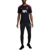 Nike Dri-FIT Liverpool Football Club Logo Print Drawstring Moisture-Wicking Knit Sports Pants Men Pants Black FN9307-010