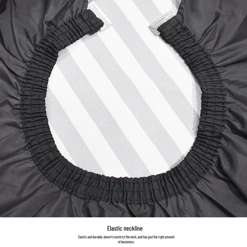 Extra velká antistatická kadeřnická pláštěnka pro dospělé – Nepřilnavá, 2 metrový šátek pro domácí použití