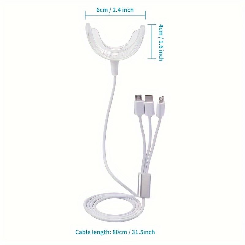 Teeth Whitening LED Light Kit, Teeth Whitening Accelerator Light With Powerful LED Light, Teeth Whitening Enhancer Light At Home Christmas Gift