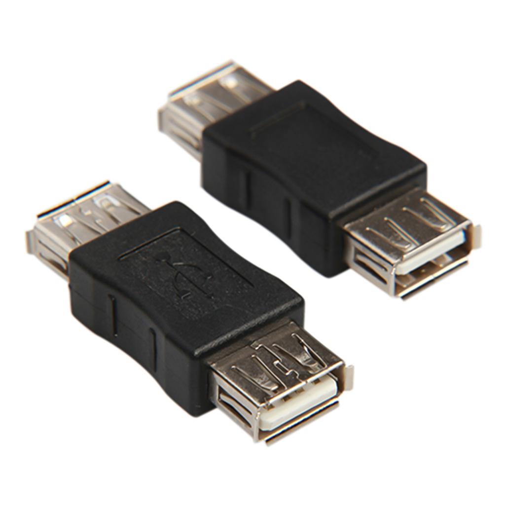 Standard USB 2.0 Typ A hona till hona förlängningskoppling Adapter Converter