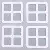 10/30/50pcs Disposable Shower Drain Hair Catcher Mesh Design Anti-Clog Mesh  Kitchen Sink