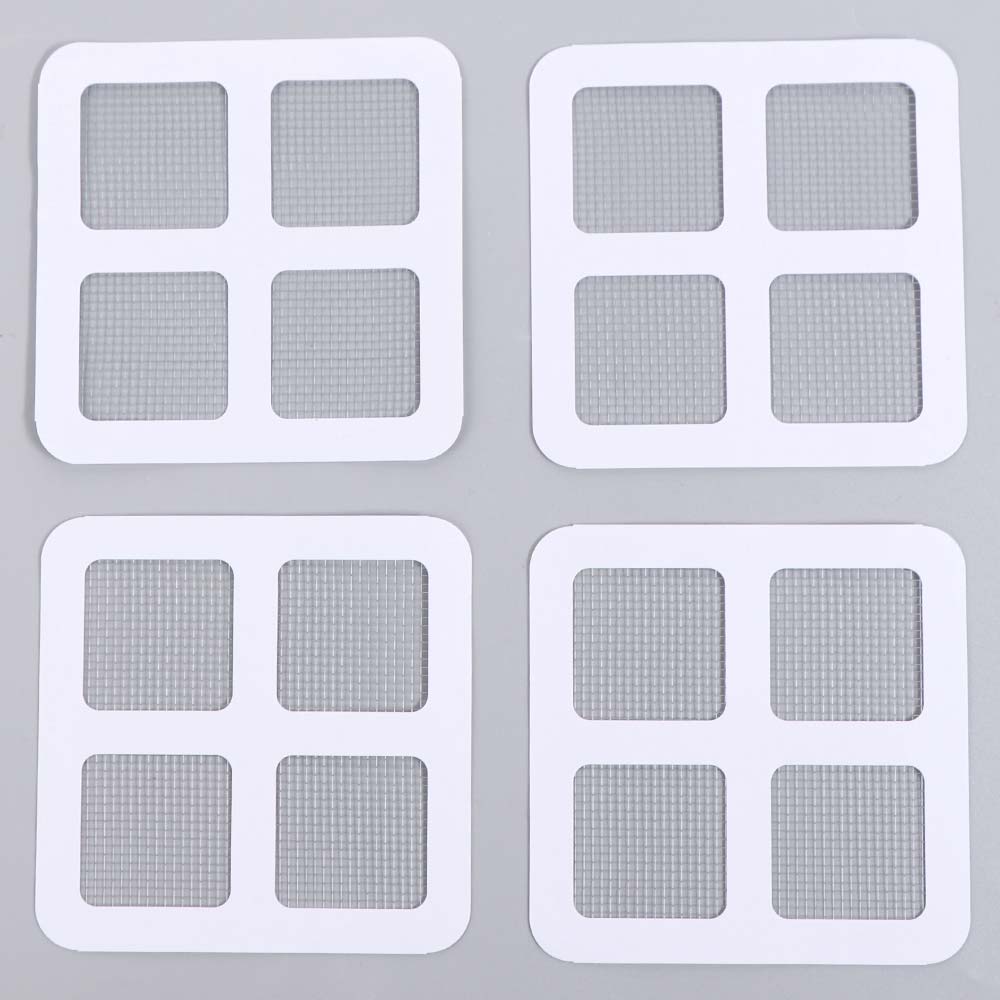 10/30/50pcs Disposable Shower Drain Hair Catcher Mesh Design Anti-Clog Mesh  Kitchen Sink