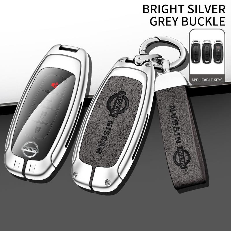 3/4 Buttons Car Key Case Cover For p444 X-Trail Qashqai Patrol Sentra Serena Tiida Teana Juke Leaf Micra Almera J11 J10 Versa 444p