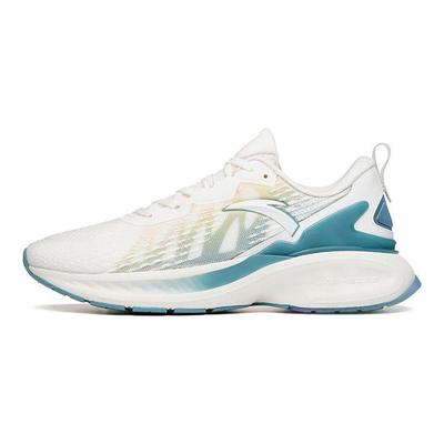 1.5 Big Data Shock Absorption Non-Slip Wear-Resistant Low-Top Running Shoes Men Running Shoes White Blue 112135586-3