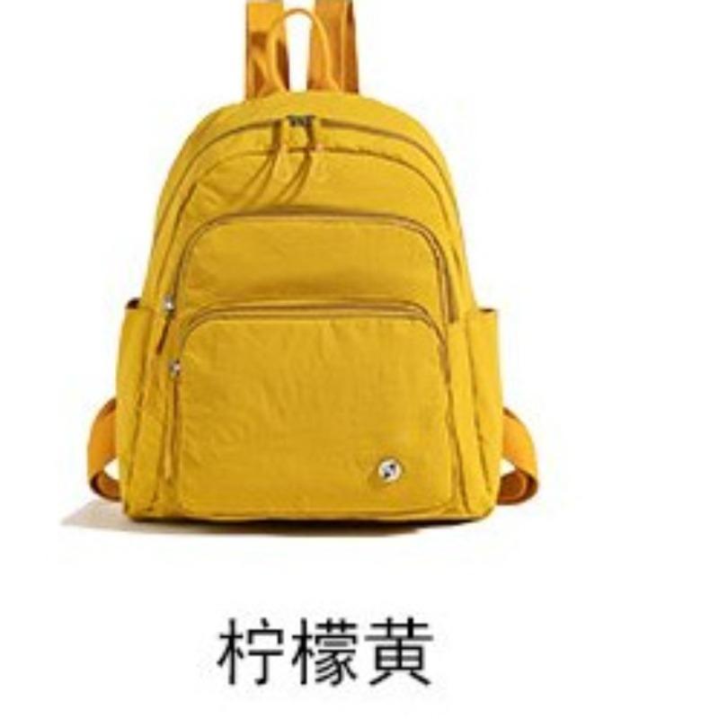 Autumn and Winter New Backpack Versatile, Large Capacity Nylon Cloth Backpack, Women's Simple and Versatile, Male and Female Student Backpack