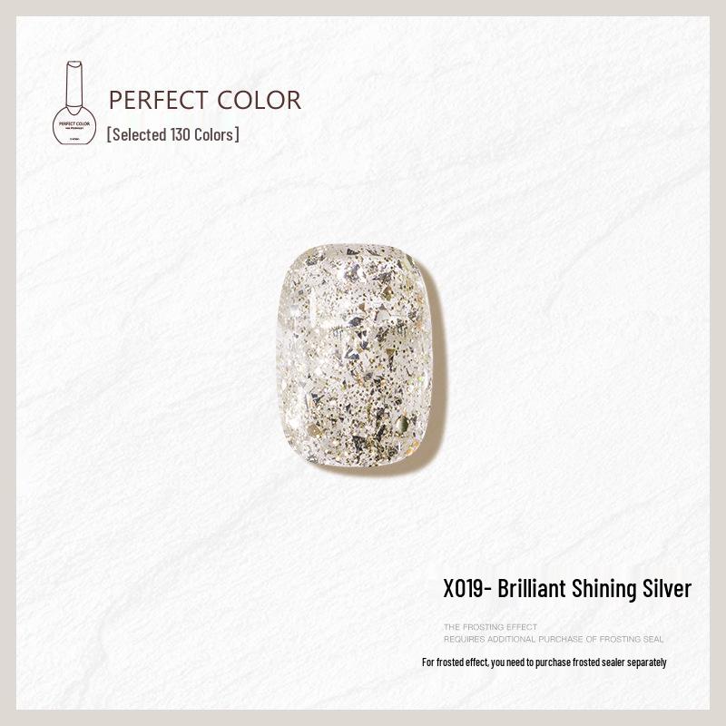 Nail Gel Polish: 130 New Nude & Bright Colors - Ice Translucent, Phototherapy, Glitter, Cat Eye Finish