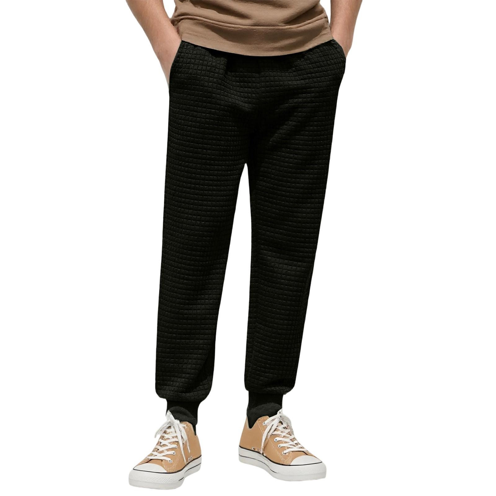 

Мужские спортивные повседневные брюки для джоггинга, легкие походные брюки для активного отдыха XXL чёрный