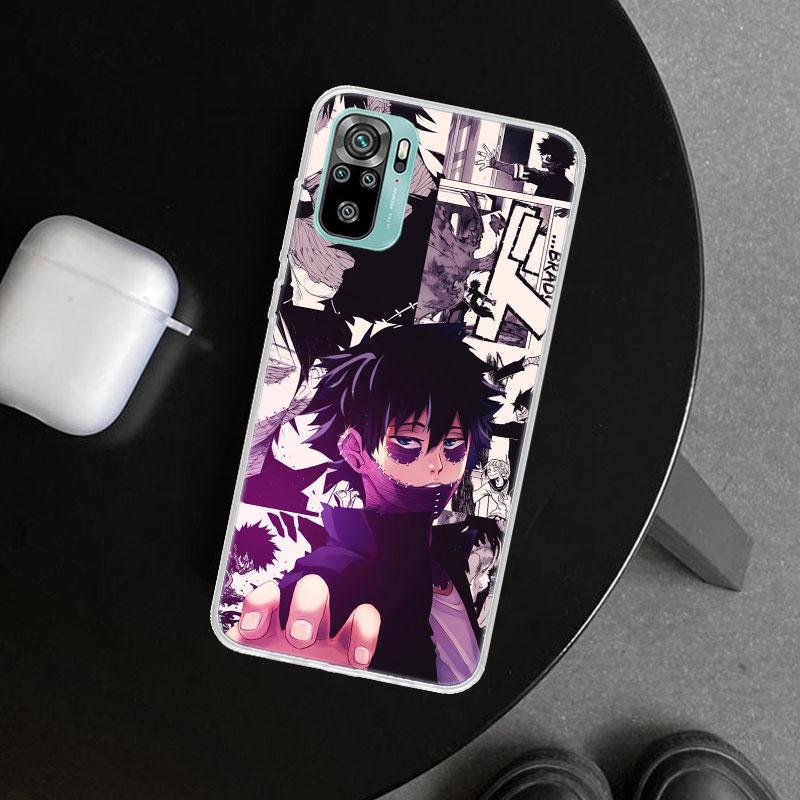 MHA Dabi Bnha Phone Case Cover for Xiaomi Redmi Note 15 14 13 12 11 Pro Plus 14S 12S 11S 11T 11E 10S 10 Customized Fundas Redmi