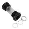 Mountain Bike Chain Wheel Bottom Bracket Thread Integrative Crankset Bearings (Black)