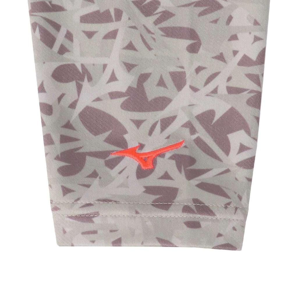 Golf Innerwear BioNext Ribbed Mock Neck Fleece Lining Pattern Warmth Dynamotion Fit E2MJB503 Beige [Mizuno] All-Over Men's