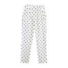 European and American style, wholesale women's cross-border polka dot shirt jacket + Capri pants + high waist and naked pants