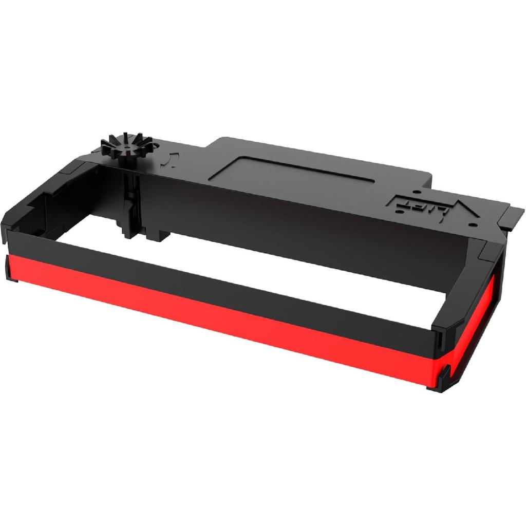 Compatible Ink Ribbon for ERC30 ERC34 ERC38 Black/Red, for POS Receipt & Kitchen Printers, with Advanced Ultrasonic Welding Technology, Individually