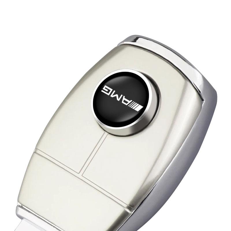 1/2Pcs Car Seat Belt Clip Extension Plug Buckle Car Accessories For Mercedes Benz AMG W204 W205 W212 W213 W222 x153 W176 W177 Keychain Accessory