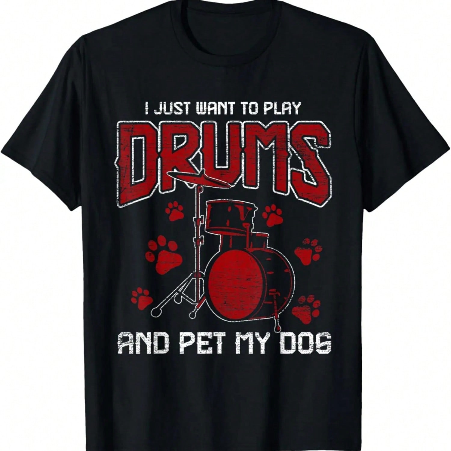 Awesome Worship Drummer Definition For A  Musician T-Shirt S