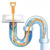 1/1PCS Drainage Blockage Remover Shower Clean The Sink Snake Bathroom Accessories Hair Blockage Garbage Sewer Dredging Tools