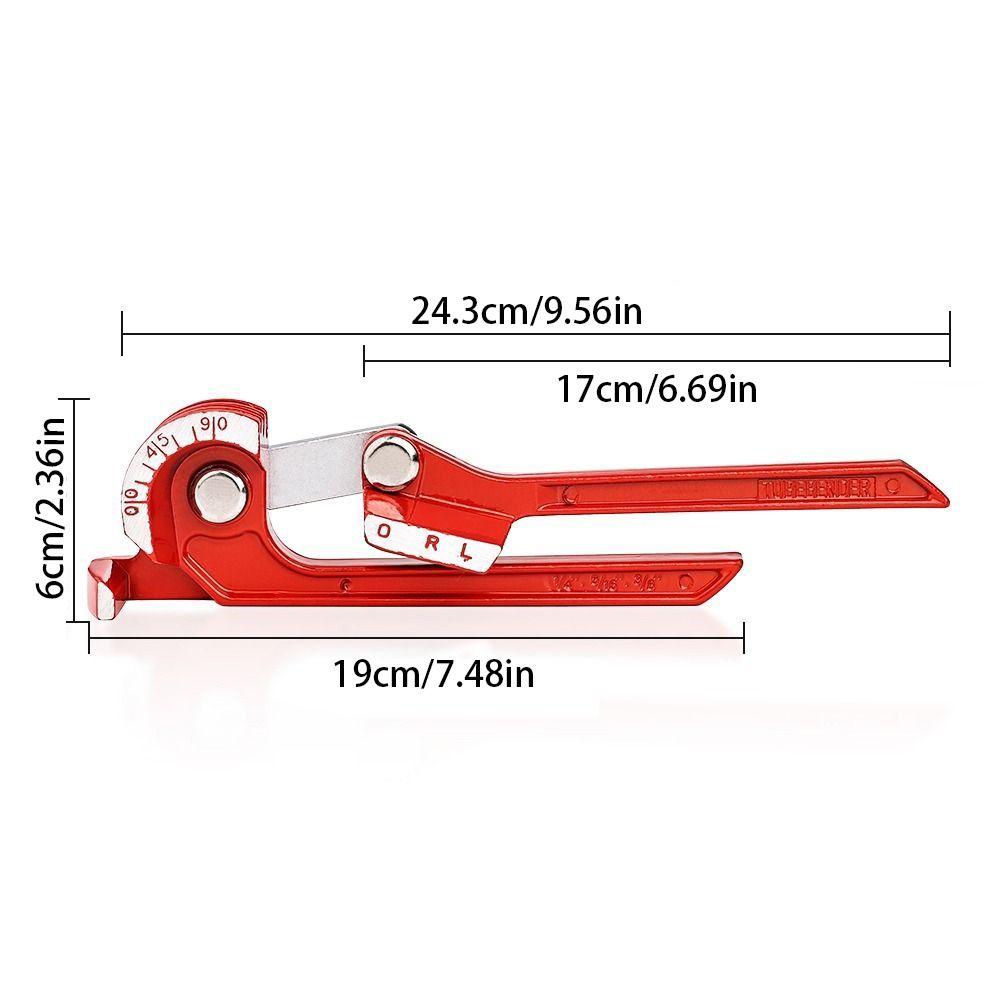 Heavy Duty Manual Pipe Bender Adjustable Copper Pipe Bender 3 in 1 Tube Bender  Tubing Bending Tool