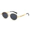 Retro Small Round Frame Personalized Sunglasses Women's Uv-protective Fashionable Party Glasses Sunglasses For The Beach 8476