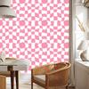 Wallpaper Free checkerboard powder pink, center powder pink 50x1000