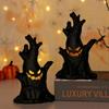 Halloween Decoration Ghost Tree Led Night Glow Ghost Lantern Ghost Face Tree Stump Lantern Festival Atmosphere Horror Decoration
