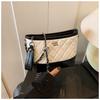 Large-capacity bag women's spring and summer new shoulder crossbody diamond chain women's bag versatile simple stray bag