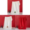 Holiday Festive Absorbent Cleaning Cloths With Embroidered Design For Gift Exchange