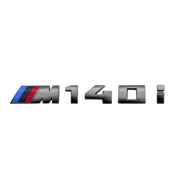 5,5 cm för M-logotyp ny grå ABS-dekal bakluckemärke för BMW M330i M340i M430i M440i M530i M540i M550i dekorationstillbehör.