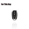 Zinc Alloy Leather Car Key Case Cover For Chevy Camaro Cruze Malibu Volt Bolt EV