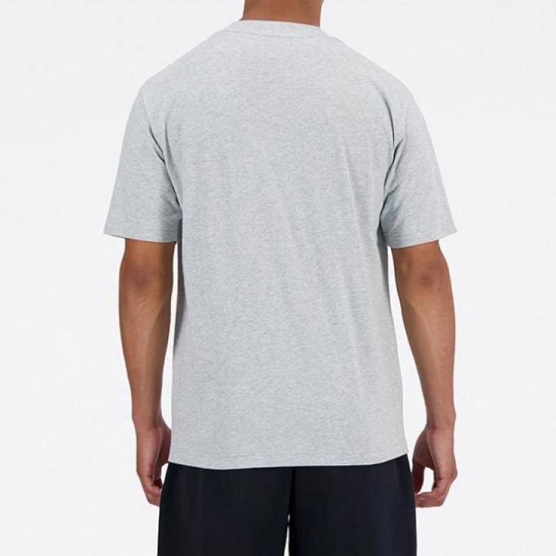 New Balance Short Sleeve Tee C28 Nbneecs031 15 Uni Small Logo Short Sleeve Tee Semi