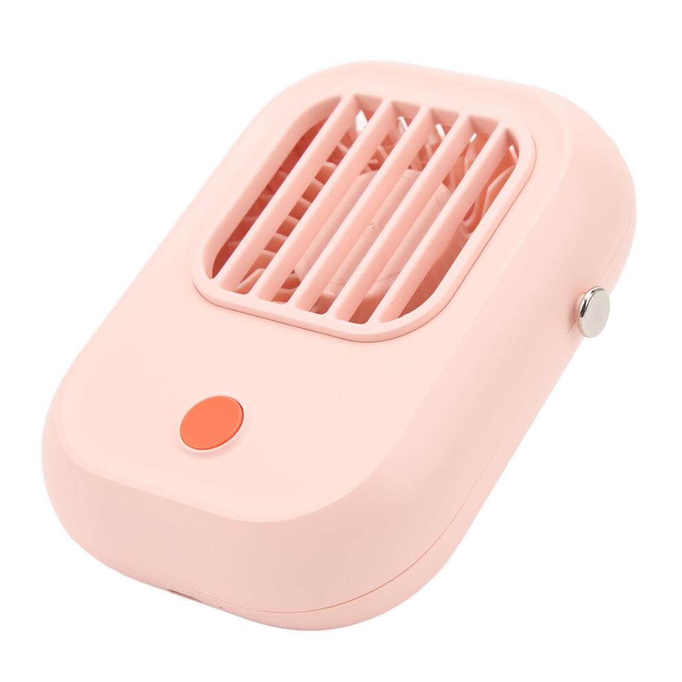 Tragbarer Nackenventilator mit verstellbarem Lanyard, Mini leiser Hand-USB-wiederaufladbarer persönlicher faltbarer Ventilator für Büro, Reisen, Outdoor - 3 Geschwindigkeitsstufen Niedrig